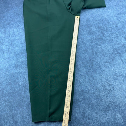 Just For Women Dark Green Elastic Waist Pull On Pants Straight Leg 18WP USA Made by Just For Women