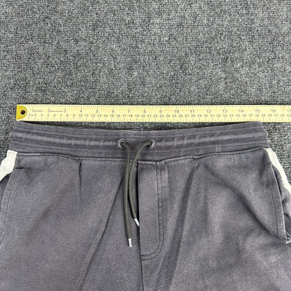 Bershka Slim Jogger Sweatpants Mens L Gray Elastic Waist Casual Pants Fit by Bershka