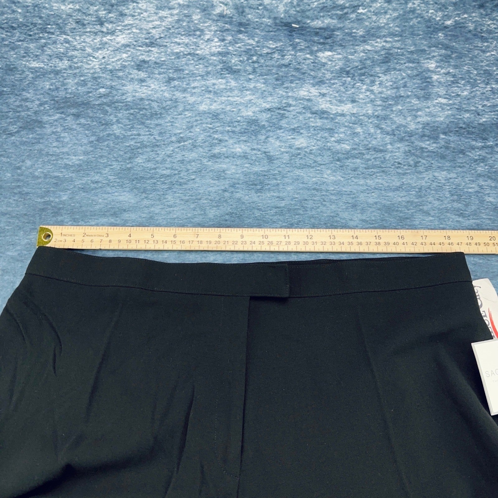 Sag Harbor Missy Modern Luxuries Black Stretch Dress Pants Size 18 H63112 NWT by Sag Harbor
