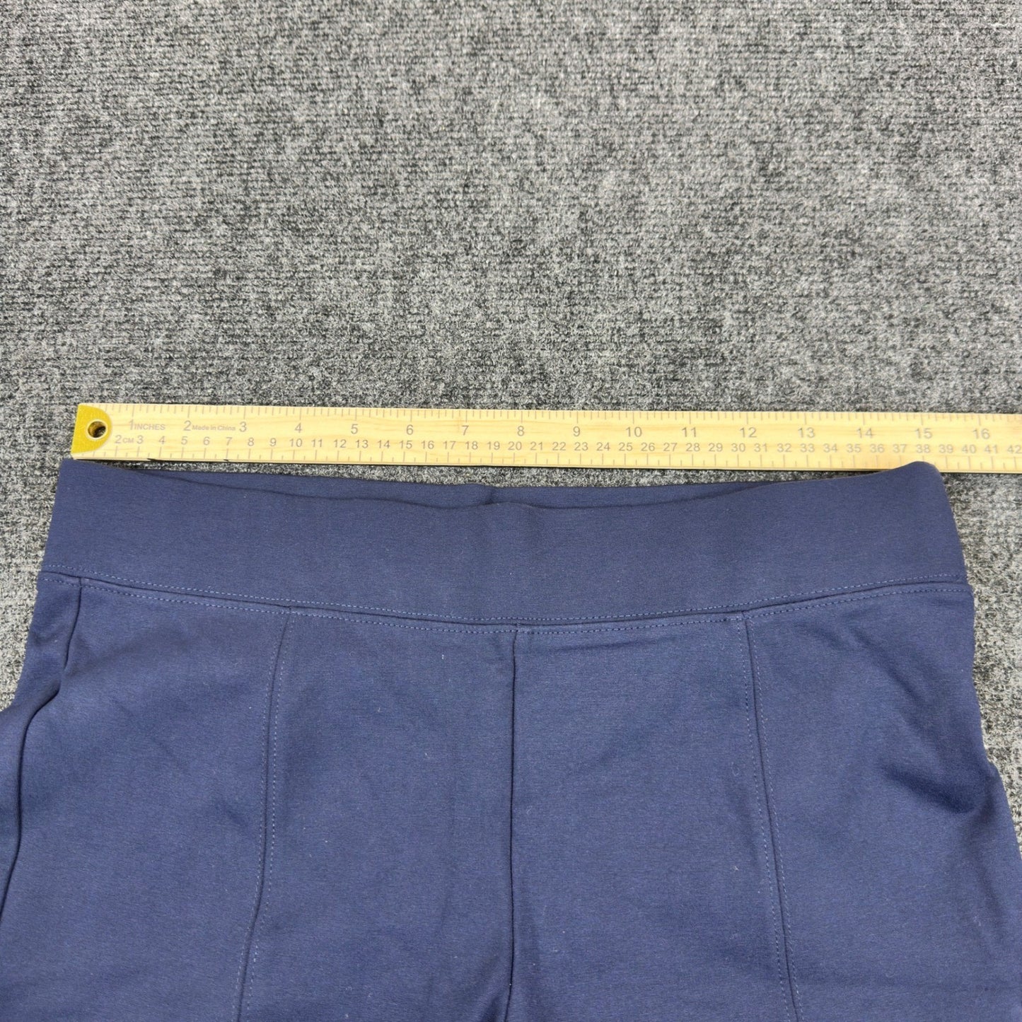 Old Navy Stevie Navy Blue Slim Fit Front Seam Pull On Pants Womens Size M by Old Navy