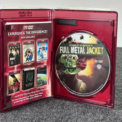 Full Metal Jacket HD DVD Stanley Kubrick 1987 War Movie Warner Bros 2007 Release by Buysaavy