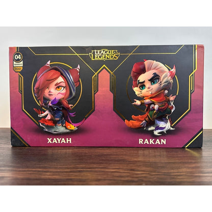 League of Legends Series 3 Xayah Rakan Duo Vinyl Figures Collectible by Riot Games