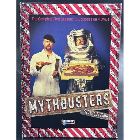 MythBusters Season 1 DVD Box Set, Complete First Season | Discovery Channel by Buysaavy