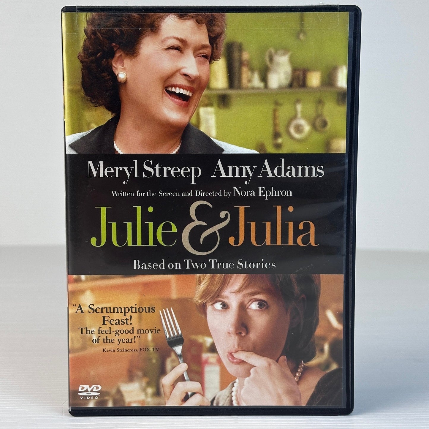 Julie & Julia DVD Meryl Streep Amy Adams Nora Ephron 2009 Comedy Drama Movie by Buysaavy