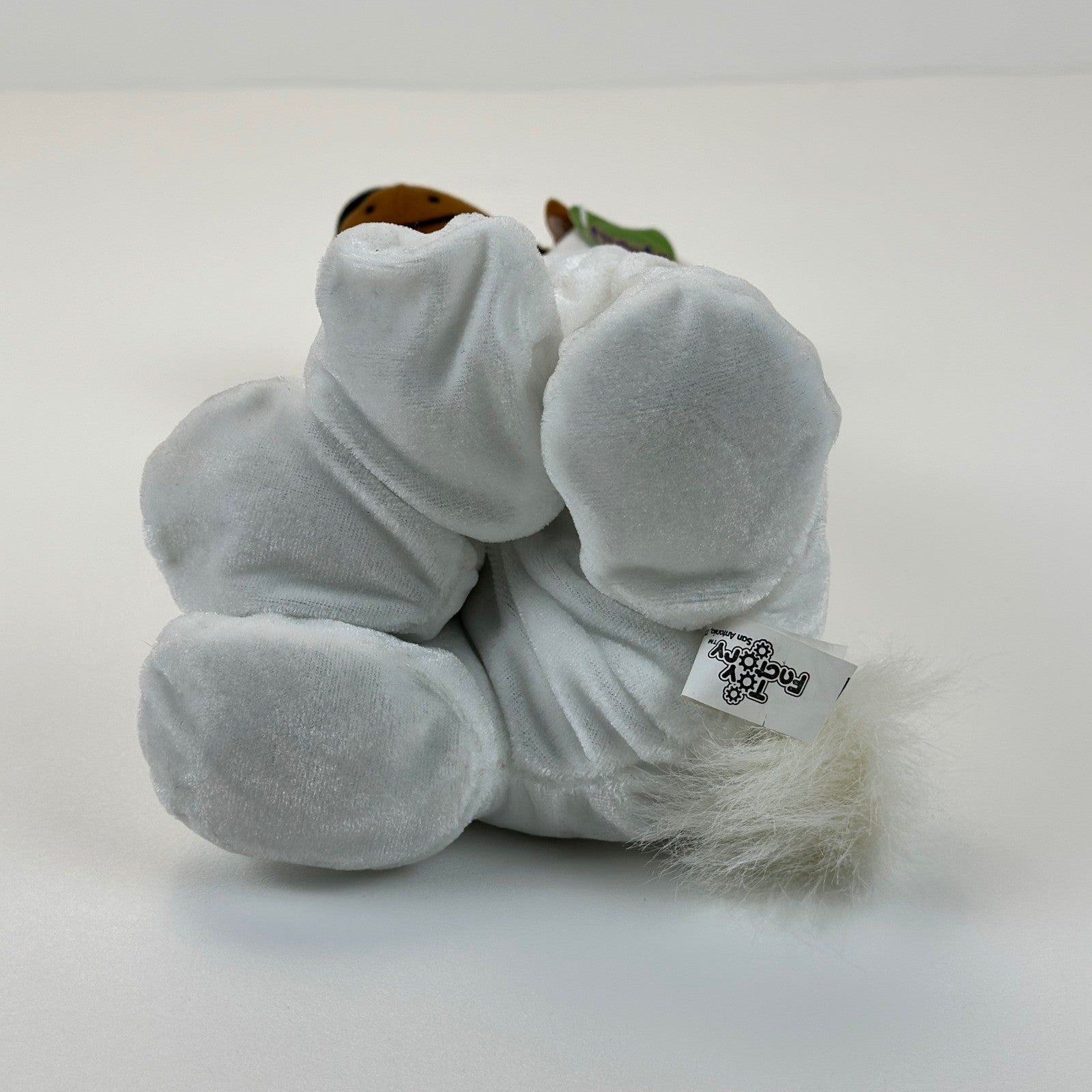 Scooby-Doo Bunny Costume Plush Toy Factory Hanna-Barbera Easter White Brown 2004 by Toy Factory