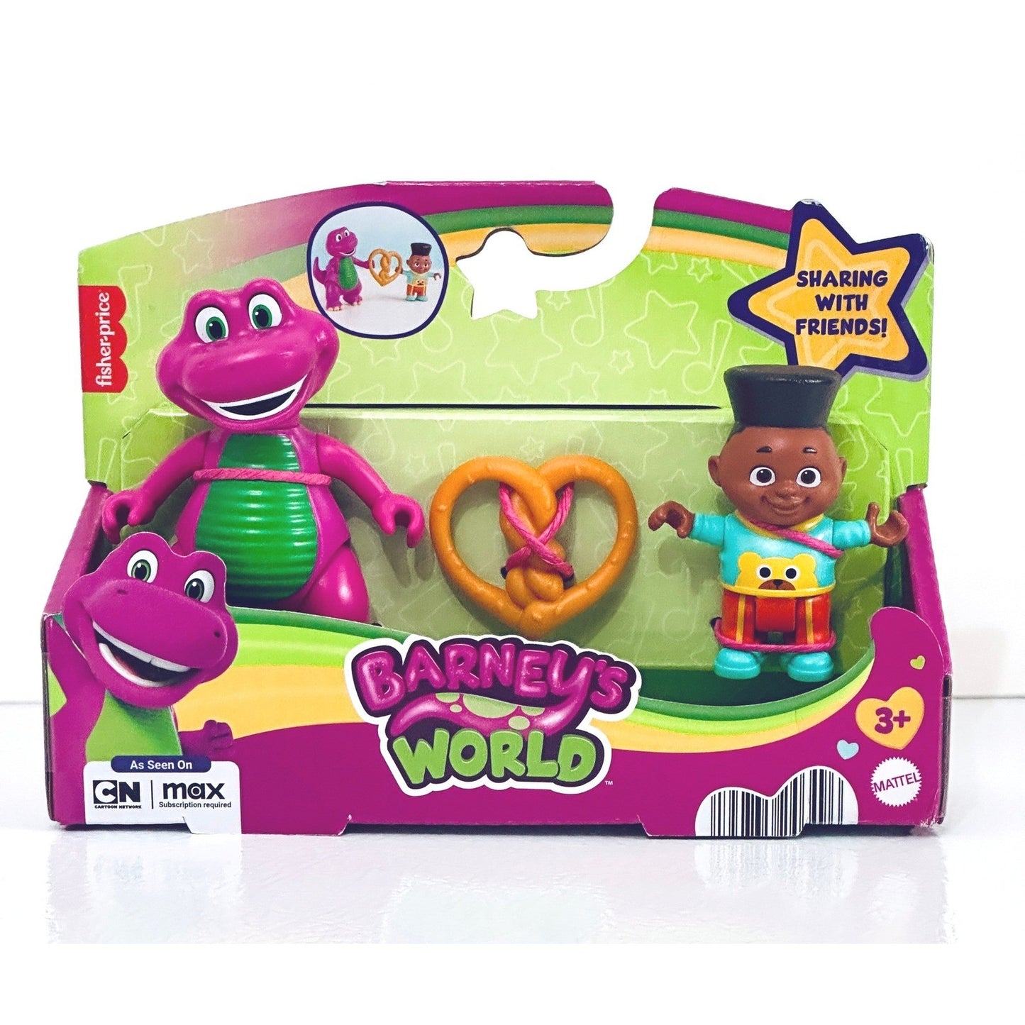 Fisher-Price Barney's World Toy Figure Set | Educational Preschool Playset by Fisher-Price