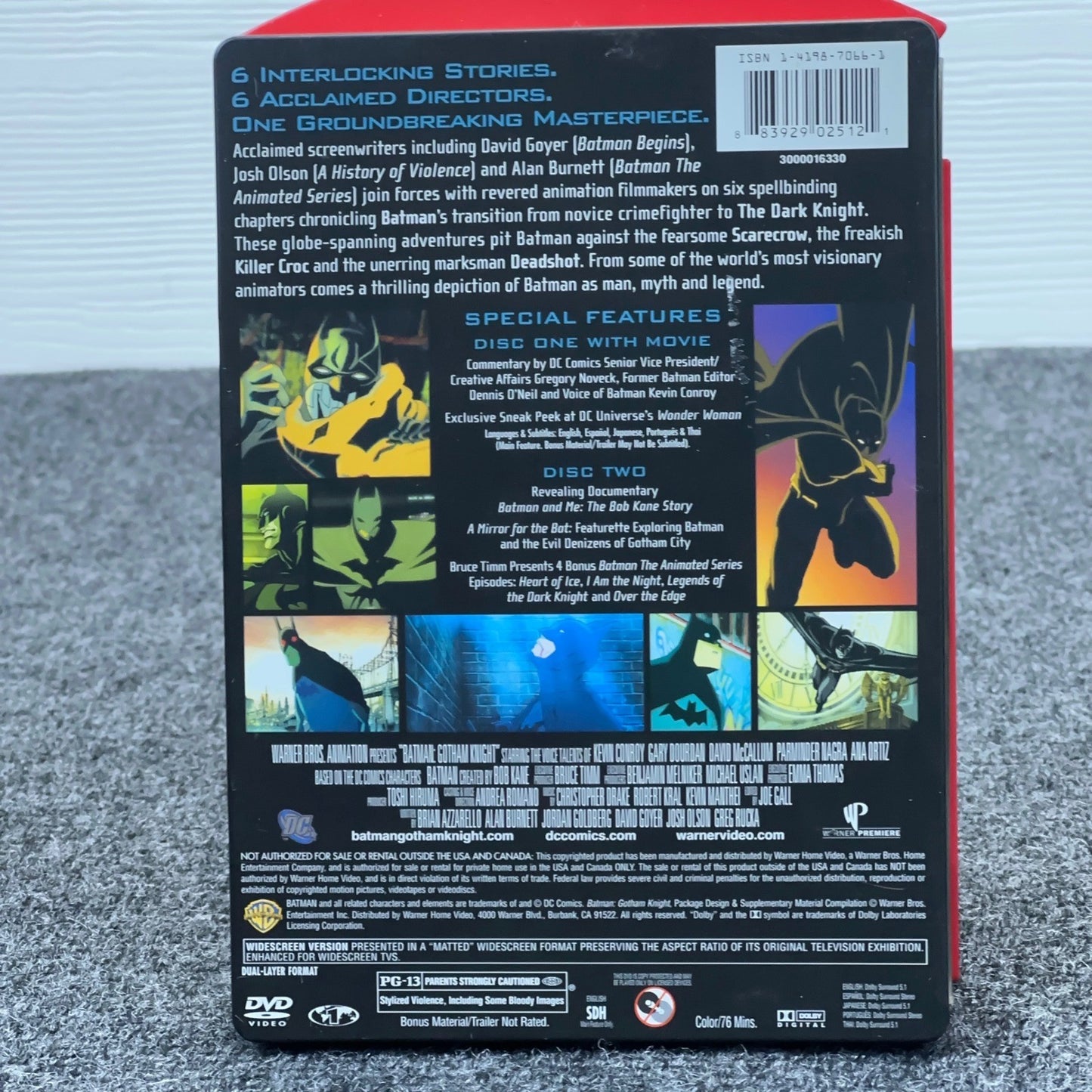 Batman Gotham Knight 2-Disc Special Edition DVD Steelbook DC Universe Movie by Buysaavy