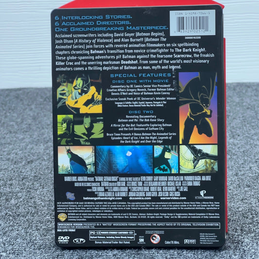 Batman Gotham Knight 2-Disc Special Edition DVD Steelbook DC Universe Movie by Buysaavy