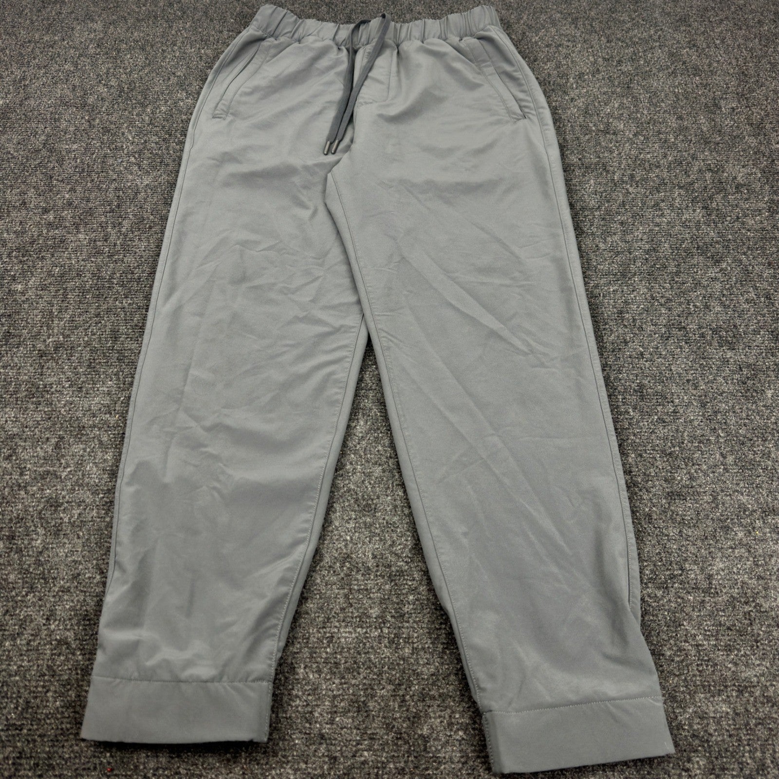 32 Degrees Cool Mens S Grey Joggers Elastic Waist Drawstring Activewear Pants by 32 Degrees