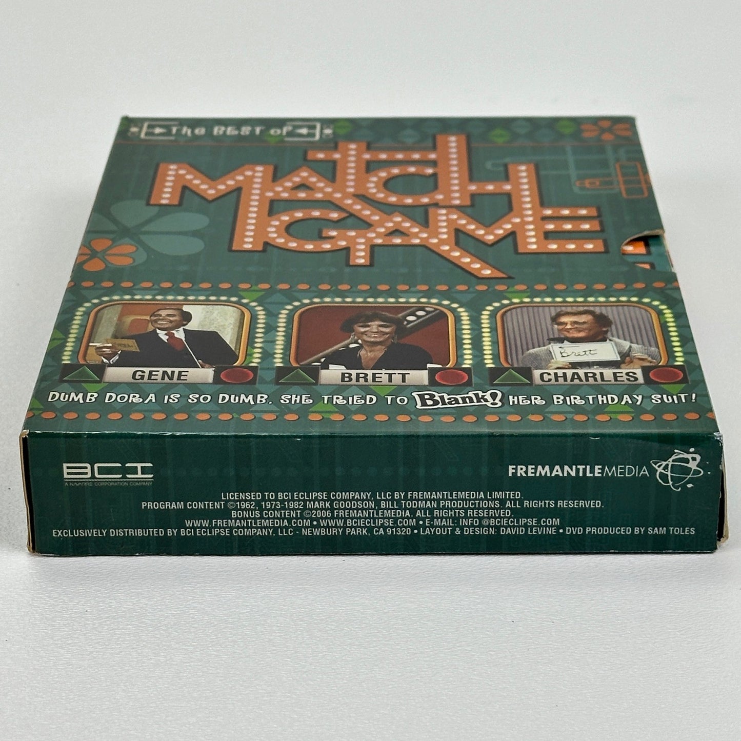 The Best of Match Game DVD Box Set 4-Disc 30 Episodes Gene Rayburn 47508-9 by Buysaavy