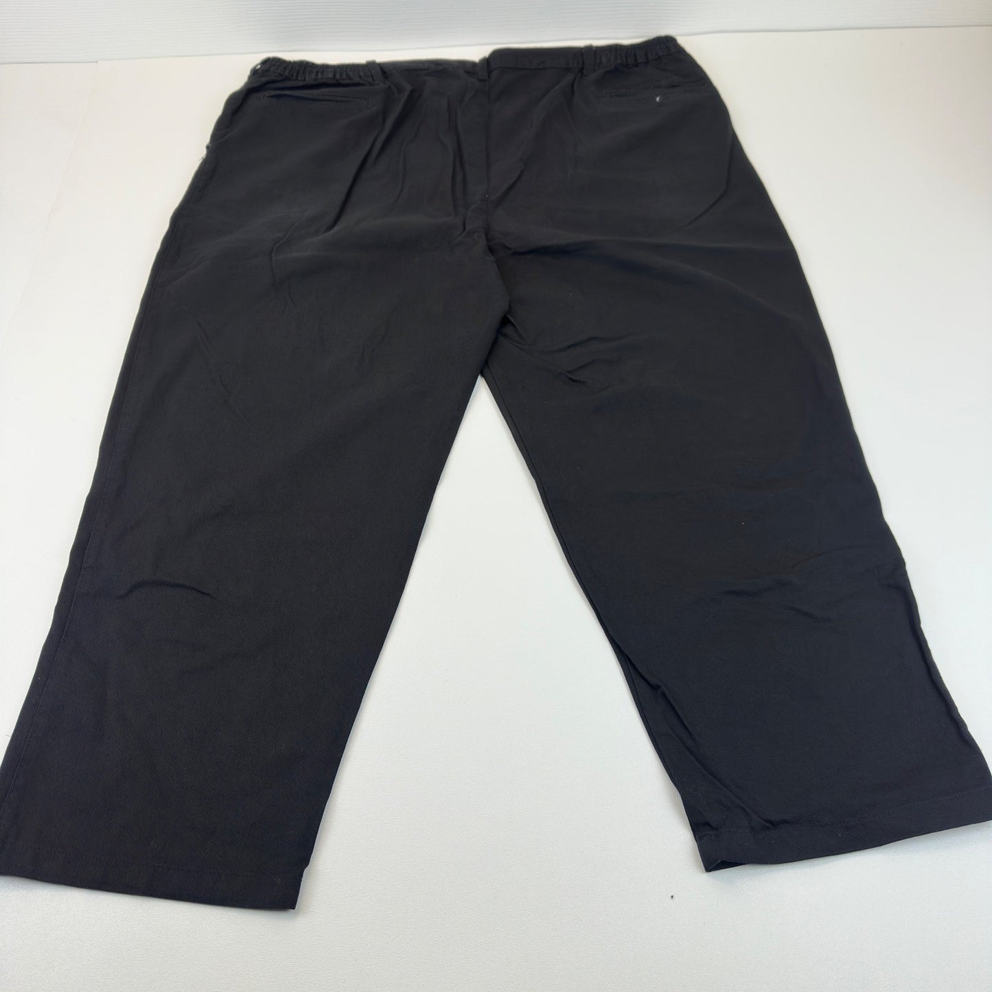 Northwest Territory Big Man Pleated Cotton Pants Black 48x29 Work Casual Chinos by Northwest Territory