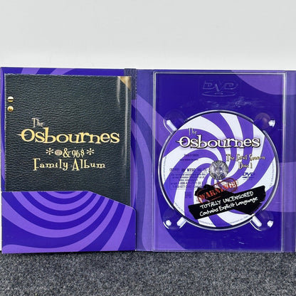 The Osbournes The First Season DVD MTV Reality Show Ozzy Uncensored Box Set by Buysaavy