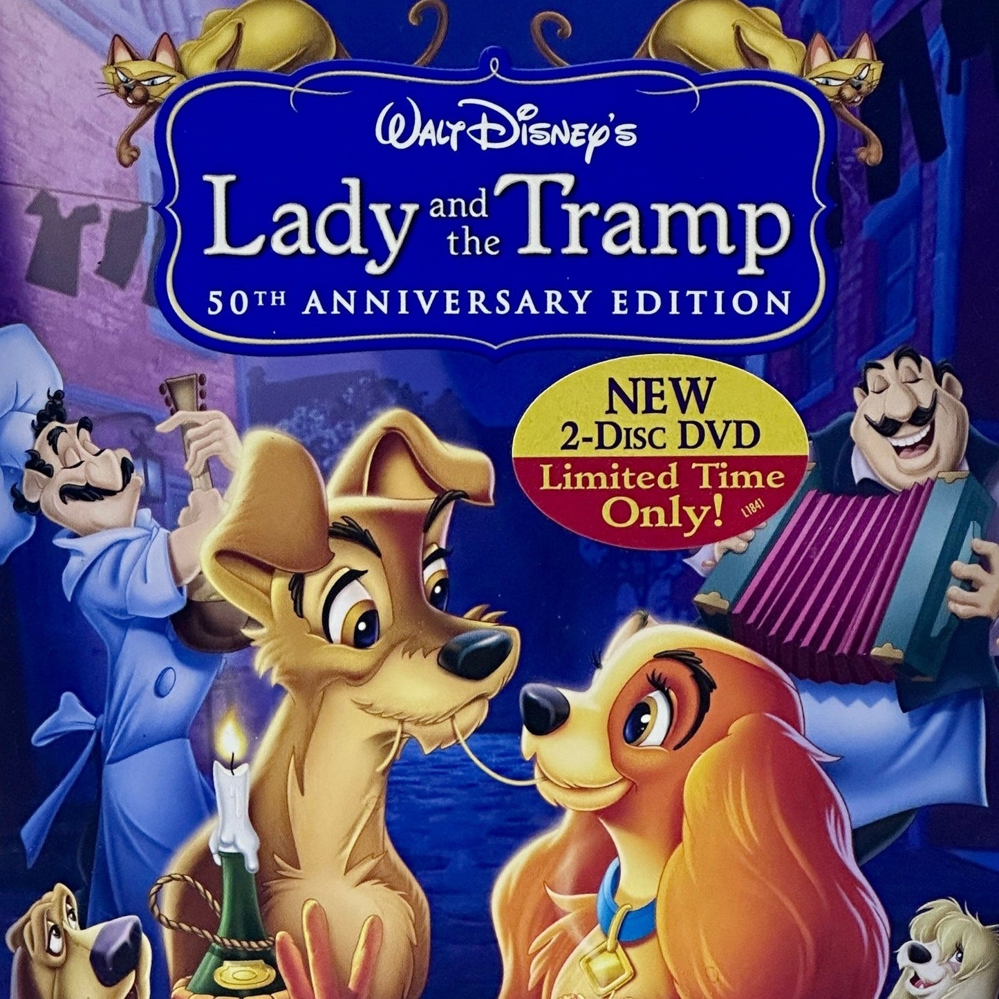Lady and the Tramp 50th Anniversary Edition 2-Disc DVD - Disney Classic by Buysaavy