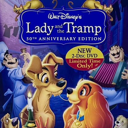 Lady and the Tramp 50th Anniversary Edition 2-Disc DVD - Disney Classic by Buysaavy