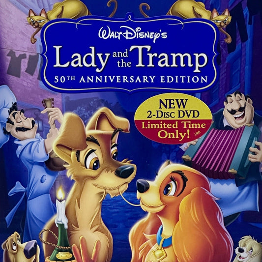 Lady and the Tramp 50th Anniversary Edition 2-Disc DVD - Disney Classic by Buysaavy