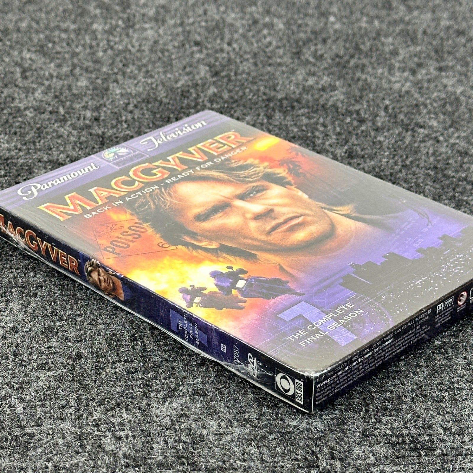 MacGyver The Complete Final Season 7 DVD Richard Dean Anderson New Sealed 4-Disc by Buysaavy