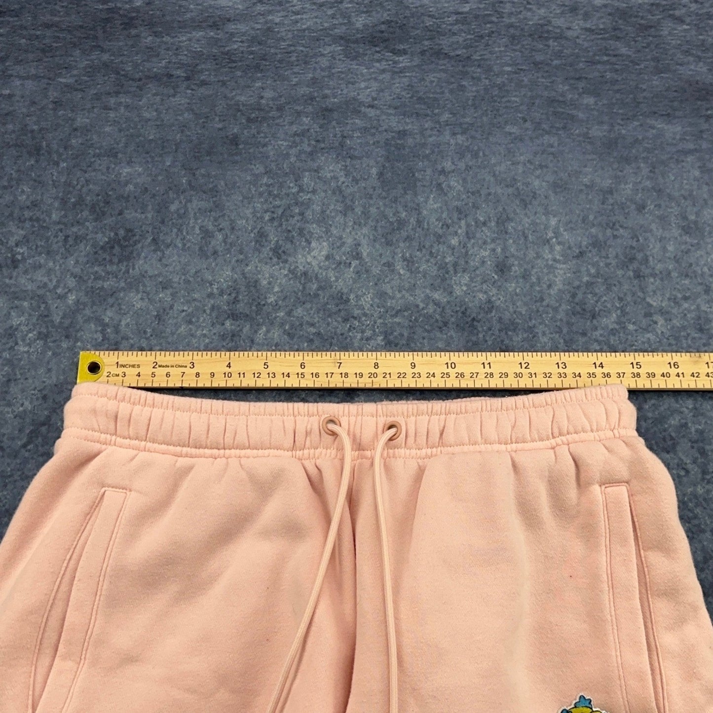Nickelodeon Rugrats Graphic Sweat Shorts Pink Mens Medium Tommy Chuckie Reptar by Nickelodeon