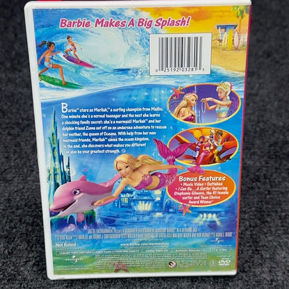 Barbie DVD Bundle A Mermaid Tale 1 & 2 and A Christmas Carol 3 Movie Set by Buysaavy