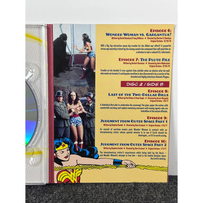 Wonder Woman The Complete First and Second Seasons DVD Lynda Carter DC Series by Buysaavy