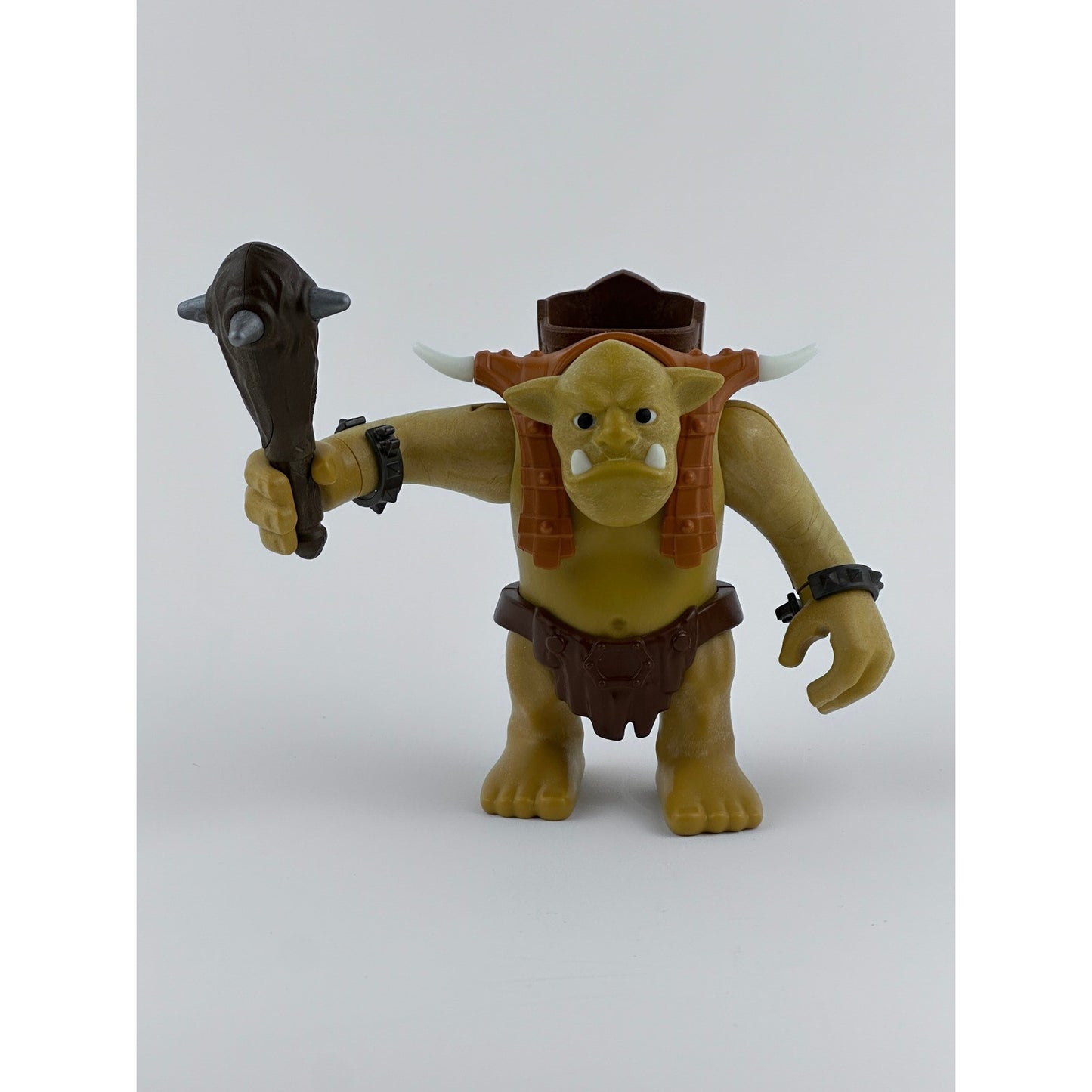 Stone Protectors Ogee Troll Warrior Action Figure with Club and Backpack by Unbranded