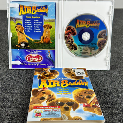 Air Buddies DVD Walt Disney Home Entertainment Talking Puppies Movie Slipcover by Buysaavy