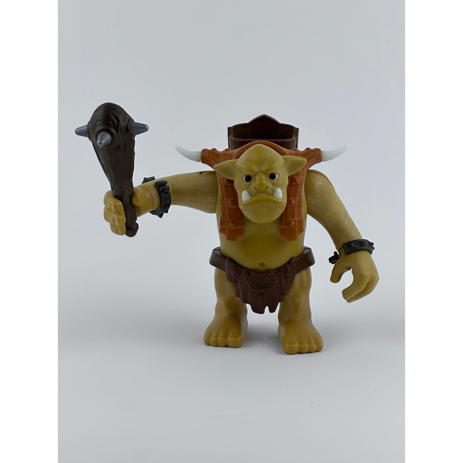 Stone Protectors Ogee Troll Warrior Action Figure with Club and Backpack by Unbranded
