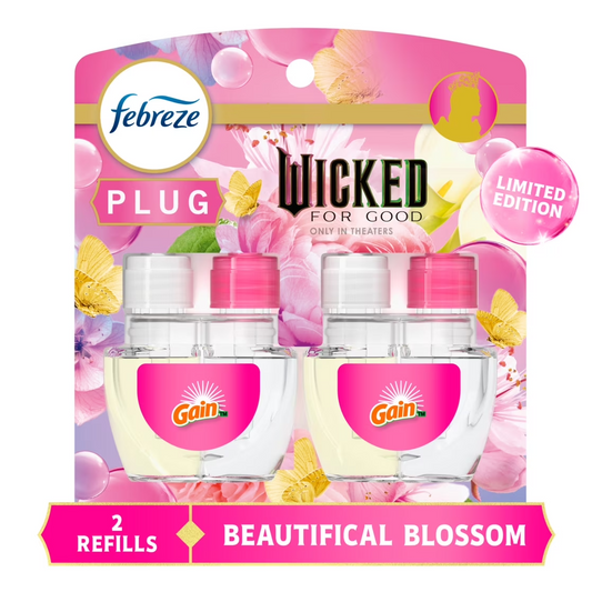 Febreze Plug Wicked For Good Beautifical Blossom Gain Refills Limited Edition by Febreze
