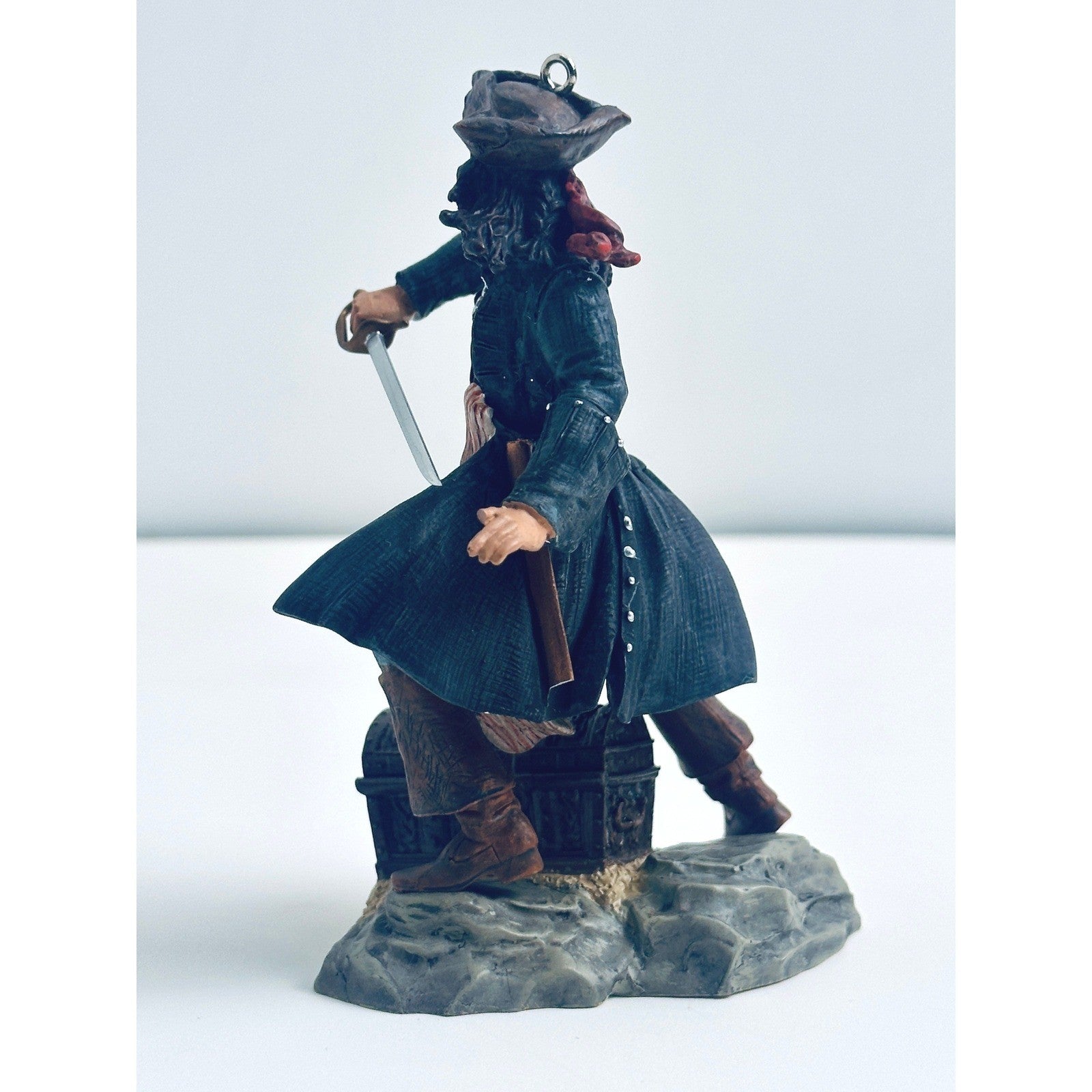 Disney Hallmark 2007 Jack Sparrow Action Figure Ornament, Pirates Collectible by Disney