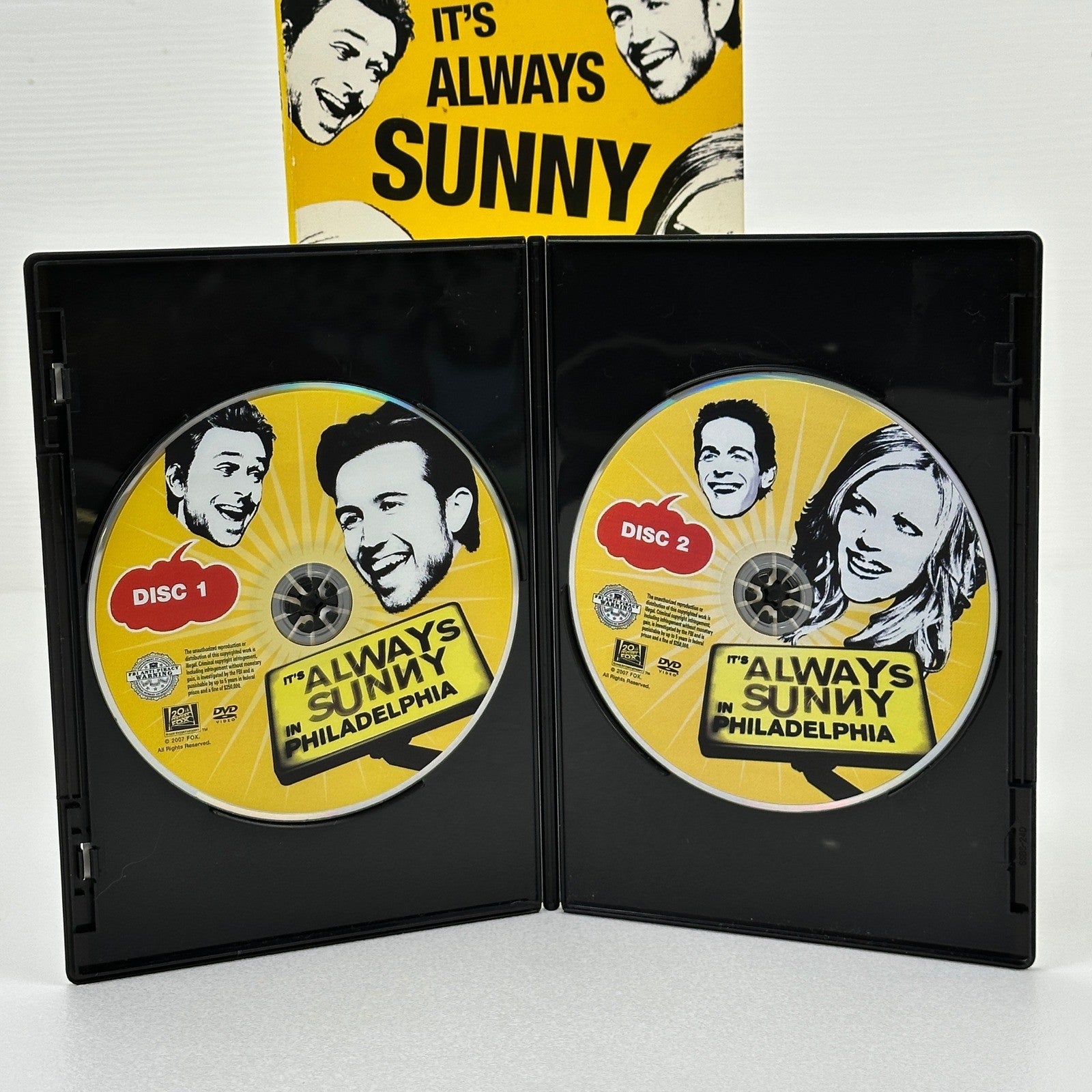 Its Always Sunny in Philadelphia Seasons 1 & 2 DVD Box Set Danny DeVito Comedy by Buysaavy