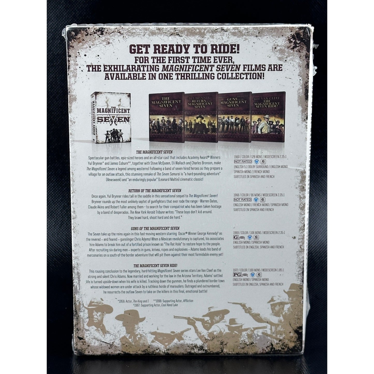 The Magnificent Seven Collection DVD Box Set Collector's Edition Western by Buysaavy