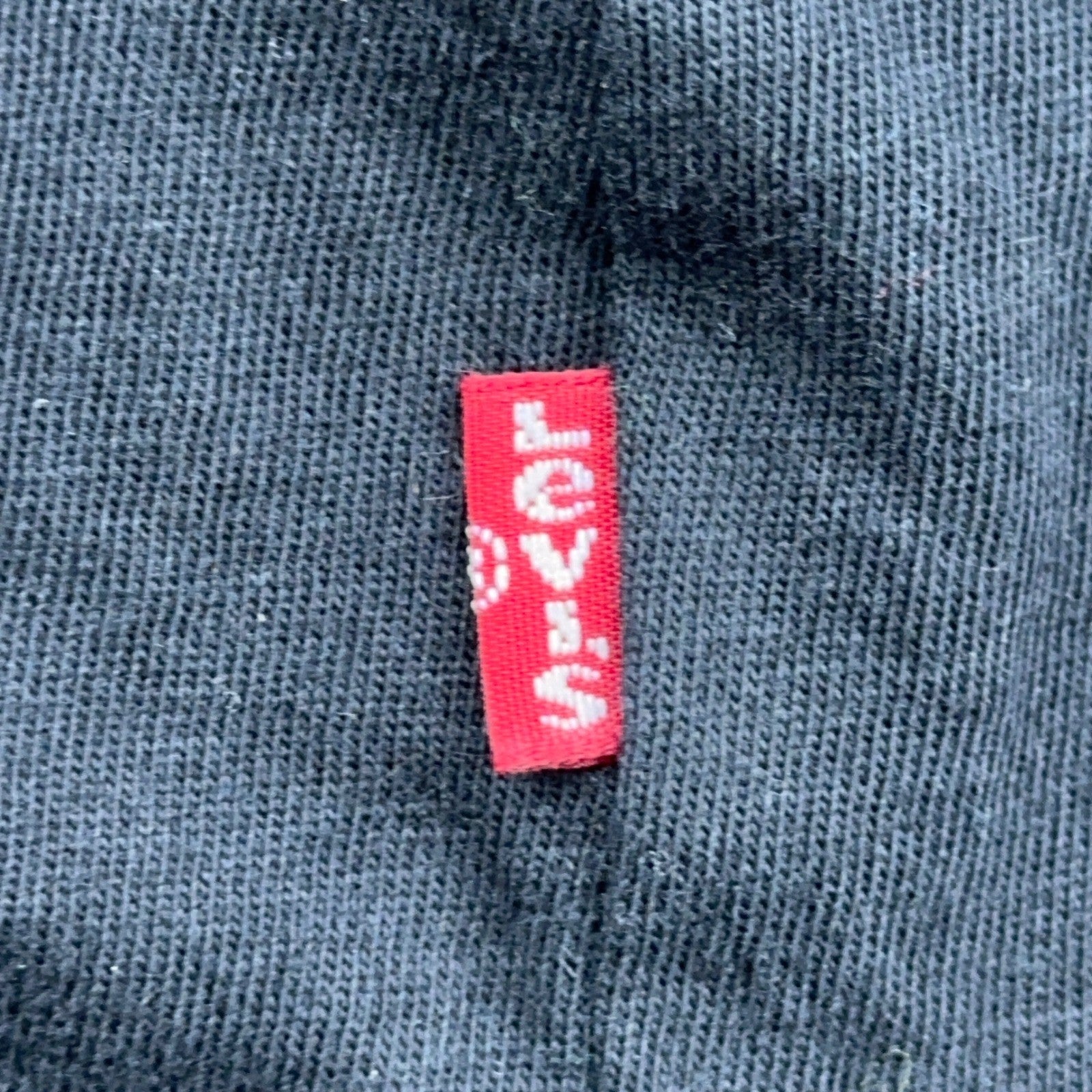 Levis Womens Rainbow Logo Graphic T-Shirt Black Short Sleeve Crewneck Large by Levi's