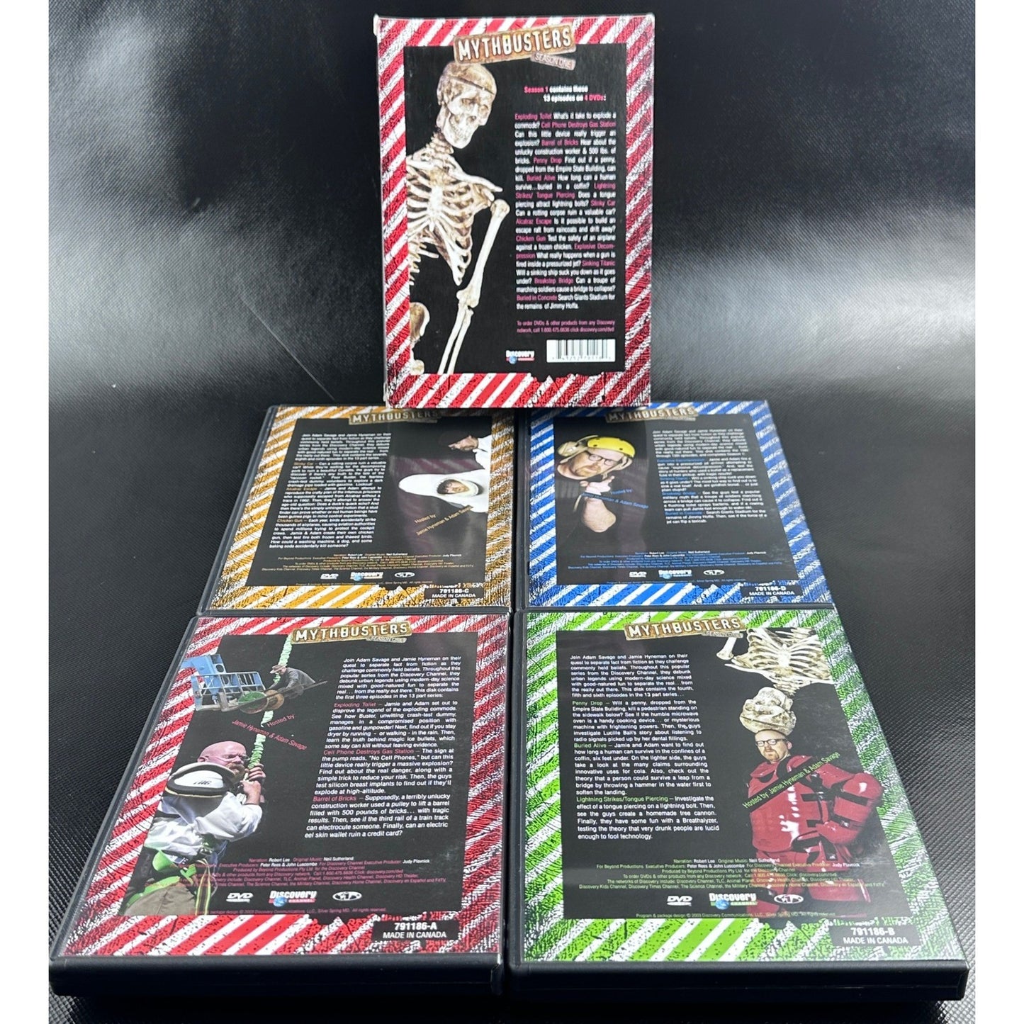 MythBusters Season 1 DVD Box Set, Complete First Season | Discovery Channel by Buysaavy