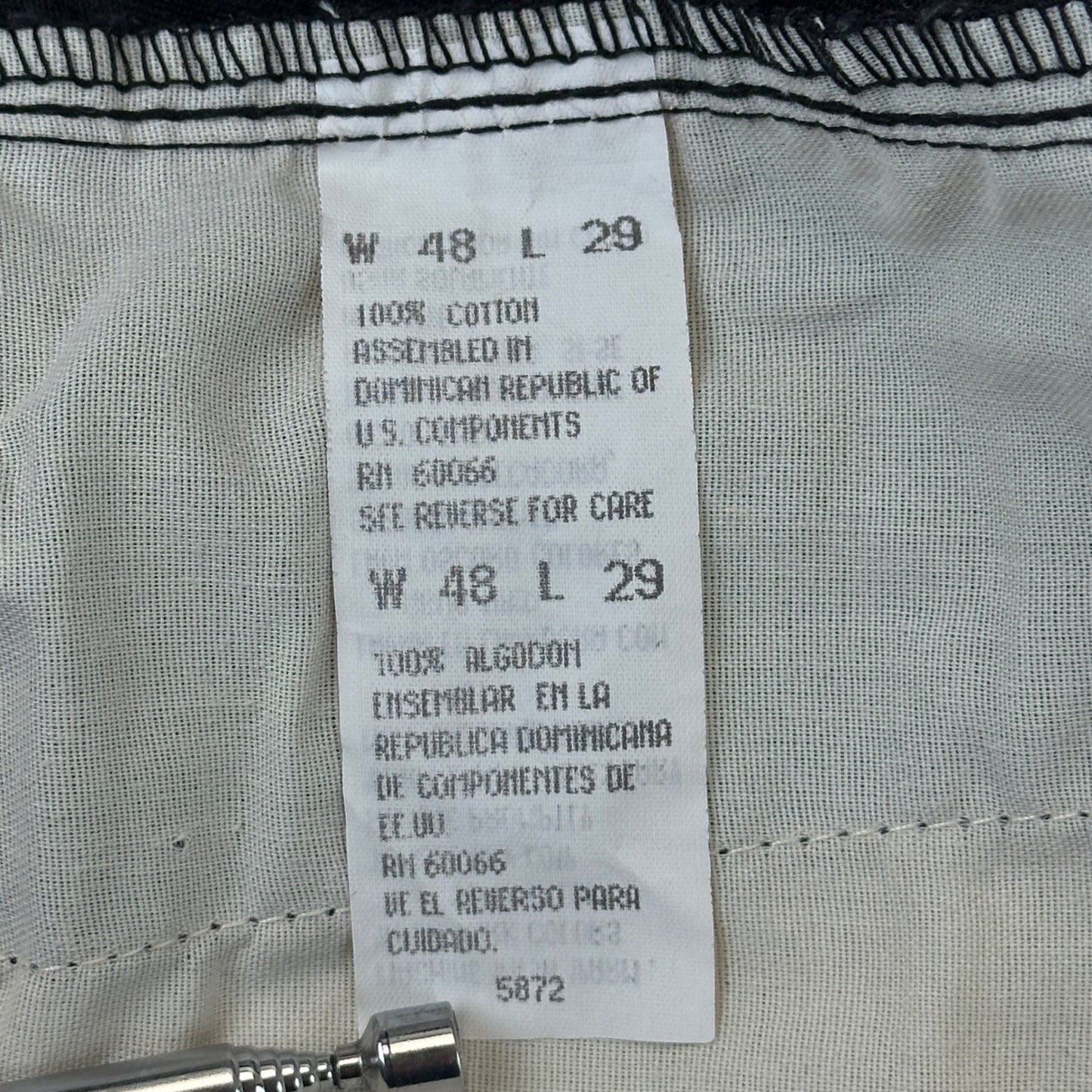 Northwest Territory Big Man Pleated Cotton Pants Black 48x29 Work Casual Chinos by Northwest Territory