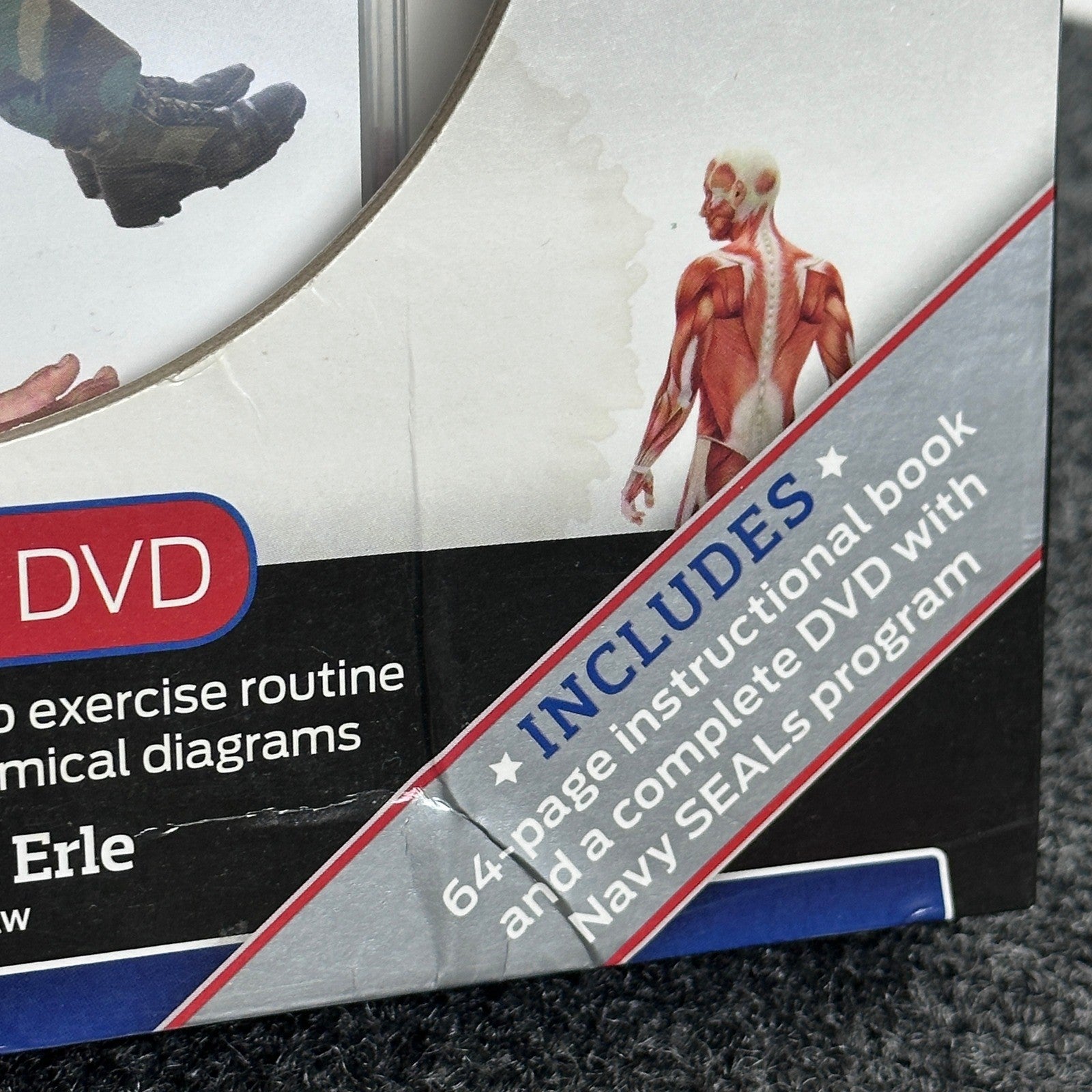 Anatomy of Fitness Elite Training Navy SEALs Workout Book & DVD Kit Stephen Erle by Buysaavy