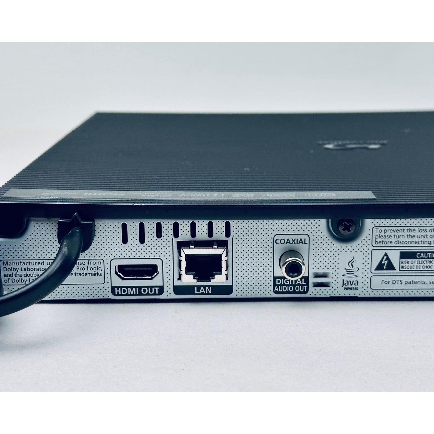 Samsung BD-JM57C Blu-ray DVD Player 1080p Smart Wireless LAN Tested No Remote by Samsung
