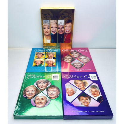 The Golden Girls Complete DVD Box Set Seasons 1-4, 6 - Classic Comedy Series by Buysaavy