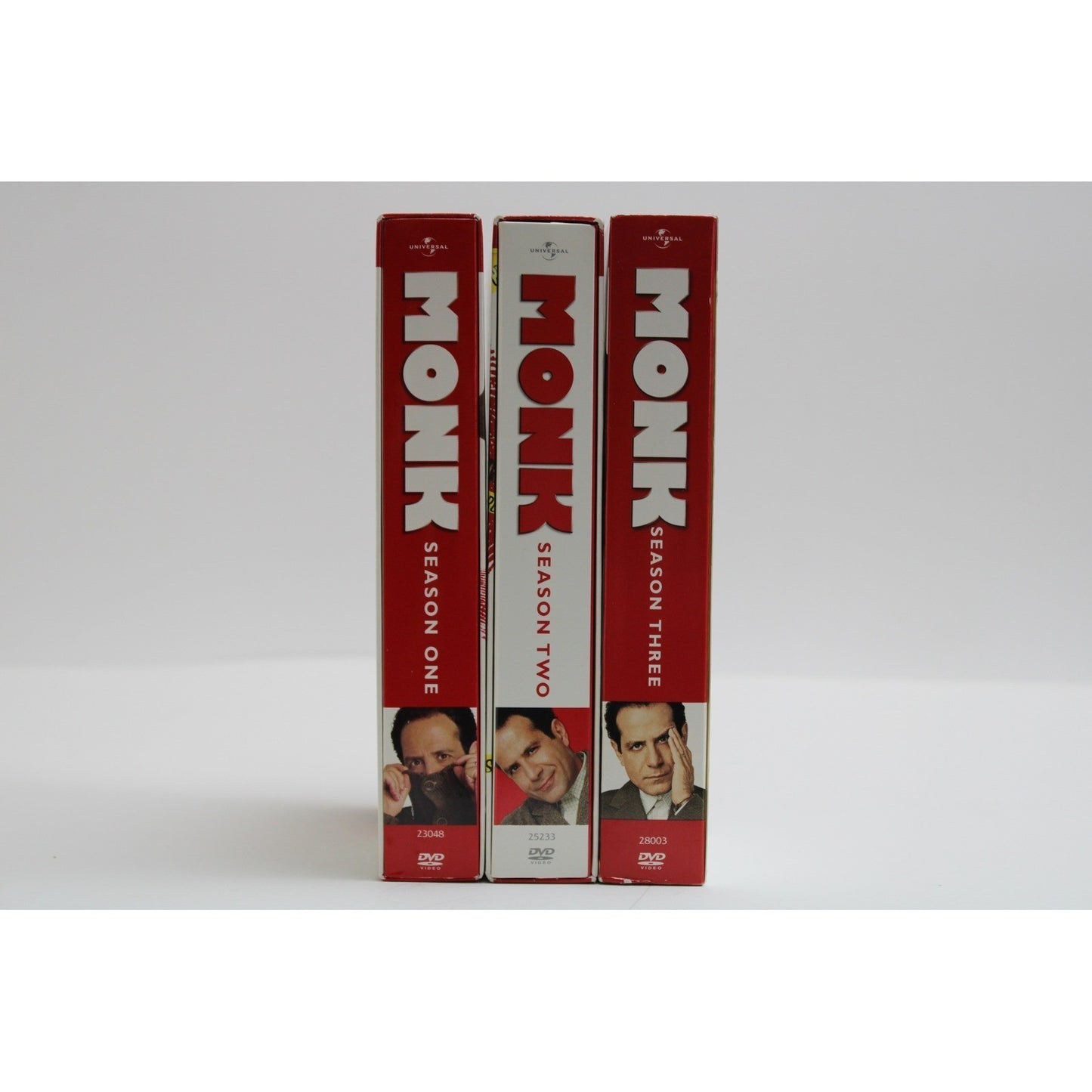 Monk Seasons 1 2 3 DVD Bundle Tony Shalhoub Mystery Comedy TV Series Box Set by Buysaavy