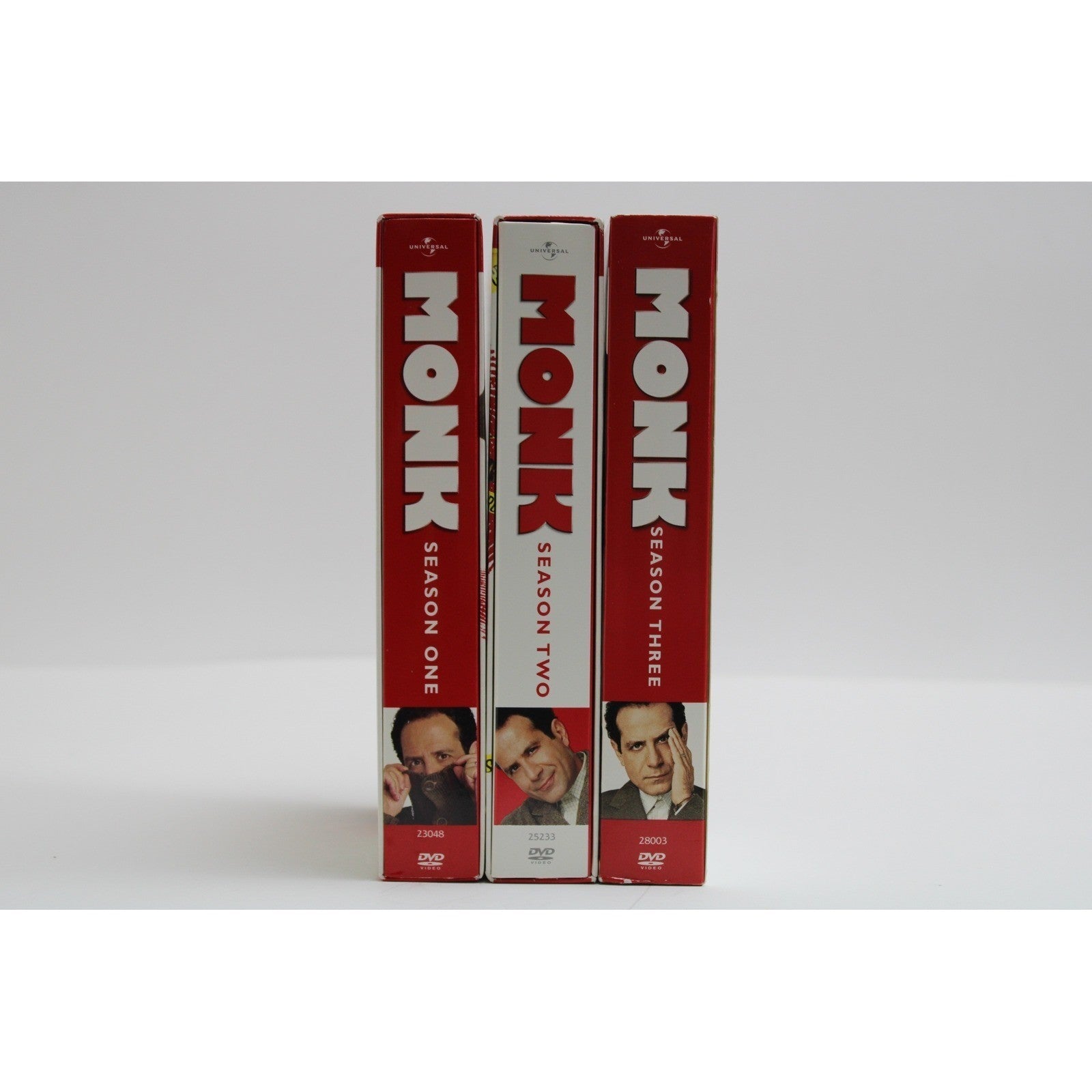 Monk Seasons 1 2 3 DVD Bundle Tony Shalhoub Mystery Comedy TV Series Box Set by Buysaavy
