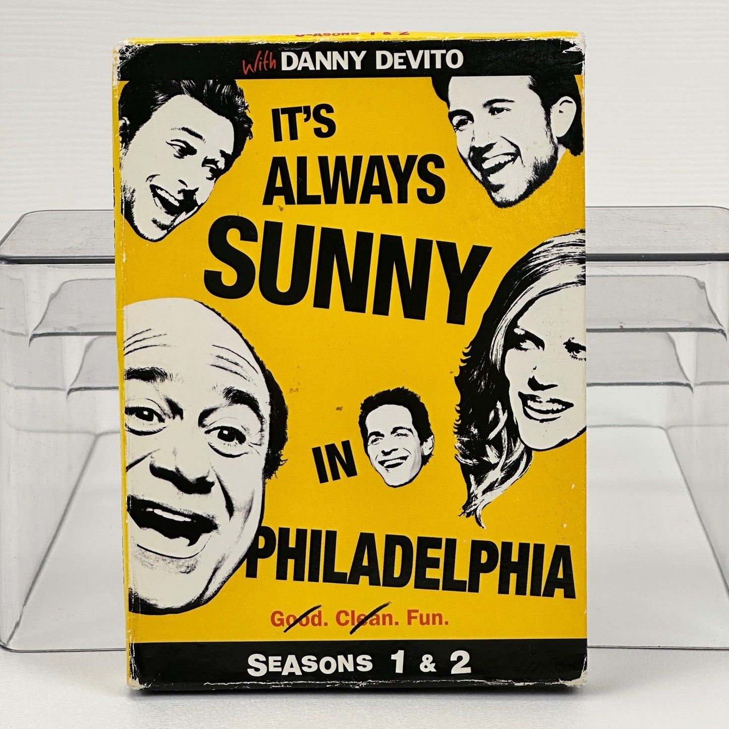 Its Always Sunny in Philadelphia Seasons 1 & 2 DVD Box Set Danny DeVito Comedy by Buysaavy