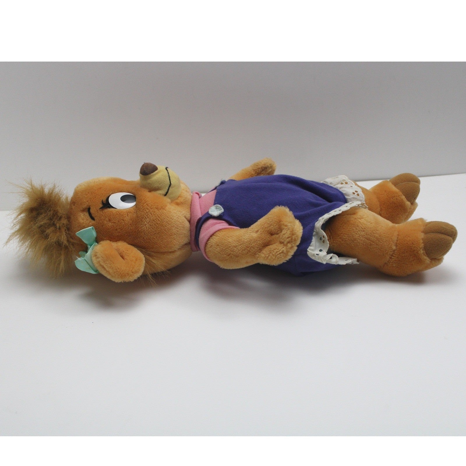 18 Inch Rare Molly Cunningham Disney Plush Toy TaleSpin Character With Pink Shirt And Purple Overalls by Disney