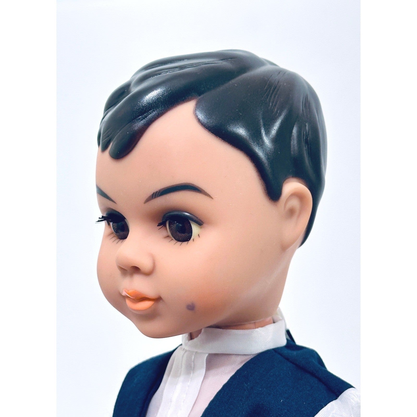 Vintage Dazl Boy Doll Formal Outfit, Blue Vest, 16" Collectible Play Doll by Dazl Dolls by Russ