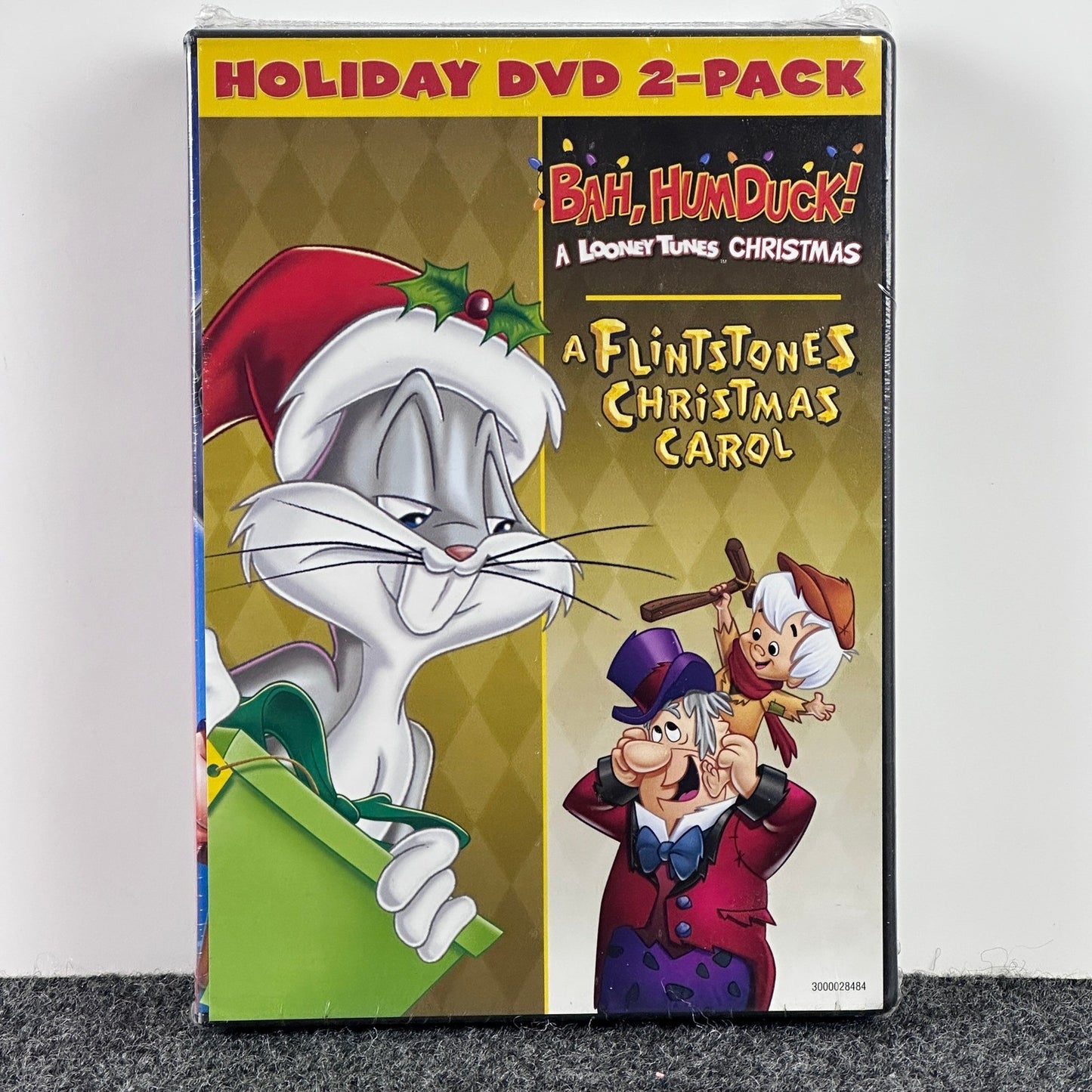 Holiday DVD 2-Pack Bah Humduck Looney Tunes & A Flintstones Christmas Carol NEW by Buysaavy
