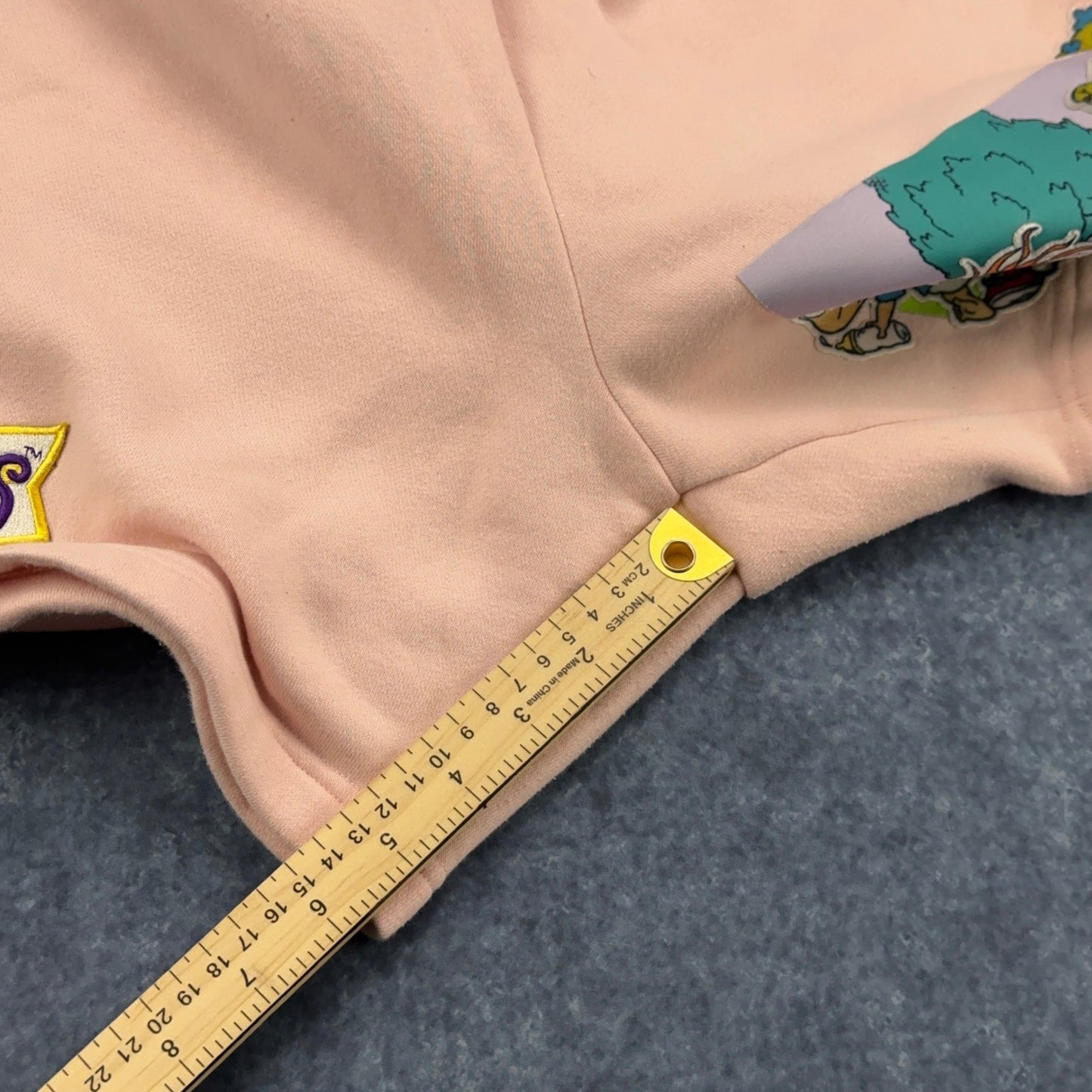 Nickelodeon Rugrats Graphic Sweat Shorts Pink Mens Medium Tommy Chuckie Reptar by Nickelodeon