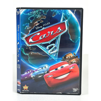 Disney Pixar Cars 2 DVD Animated Movie Lightning McQueen Mater 106709 G-Rated by Buysaavy