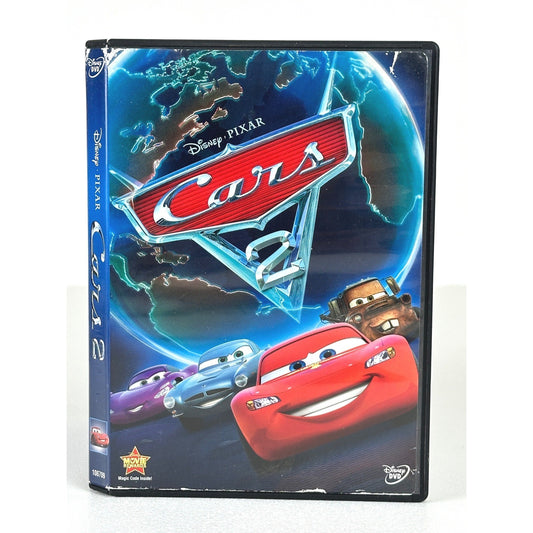 Disney Pixar Cars 2 DVD Animated Movie Lightning McQueen Mater 106709 G-Rated by Buysaavy