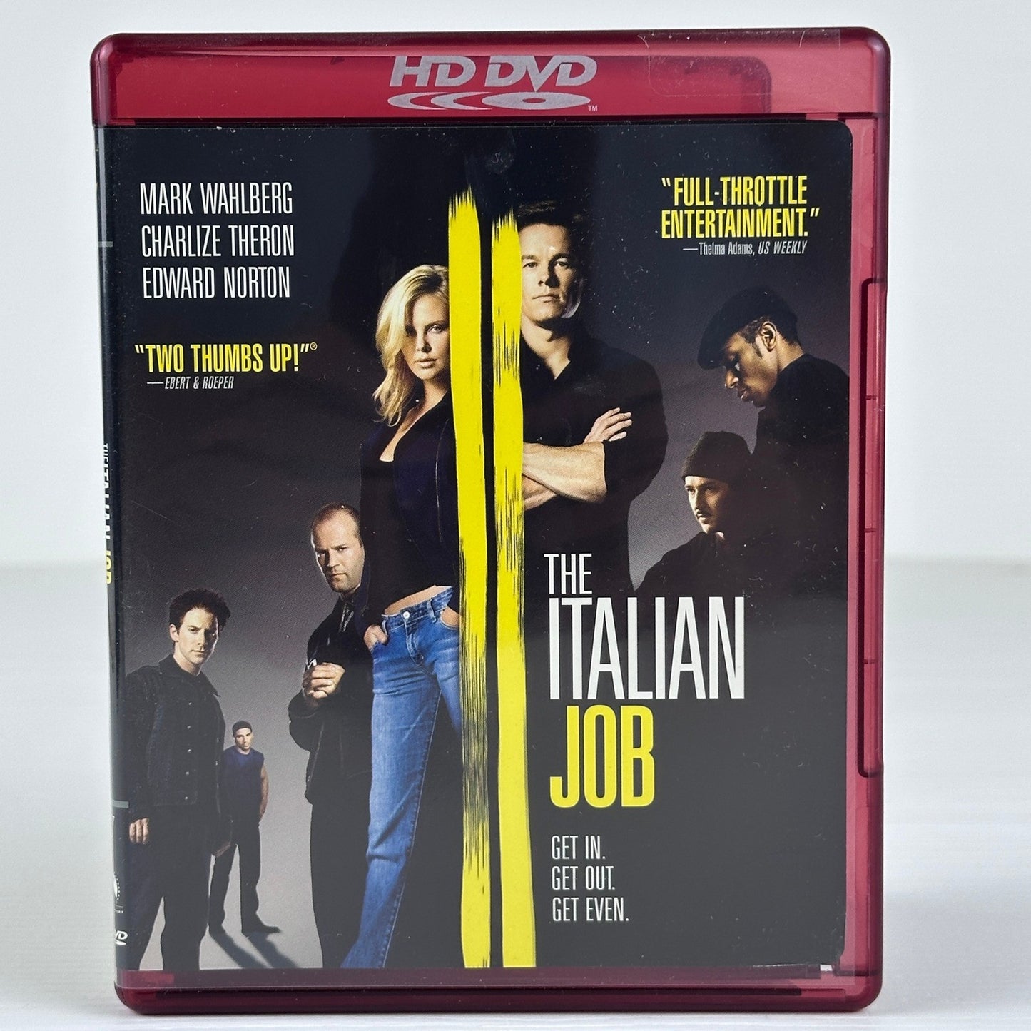 The Italian Job HD DVD 2003 Mark Wahlberg Charlize Theron Action Heist Movie by Buysaavy