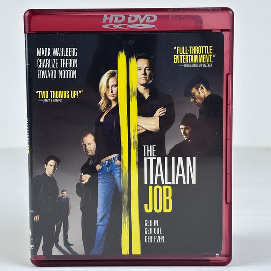 The Italian Job HD DVD 2003 Mark Wahlberg Charlize Theron Action Heist Movie by Buysaavy