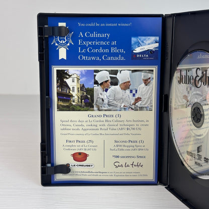 Julie & Julia DVD Meryl Streep Amy Adams Nora Ephron 2009 Comedy Drama Movie by Buysaavy