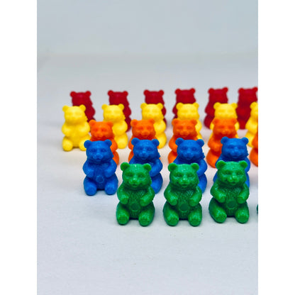 Learning Resources Counting Bears Math Counters Small Toy Animals 33-Piece Set by Unbranded