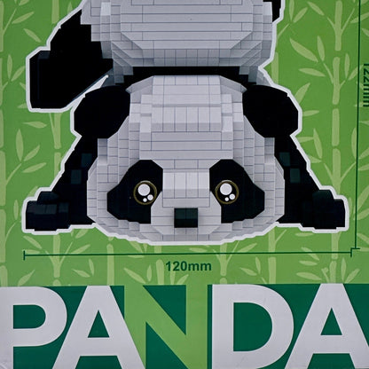 Panda Building Blocks Set 1325 PCS Interlocking Blocks Animal Figure 14+ by Unbranded